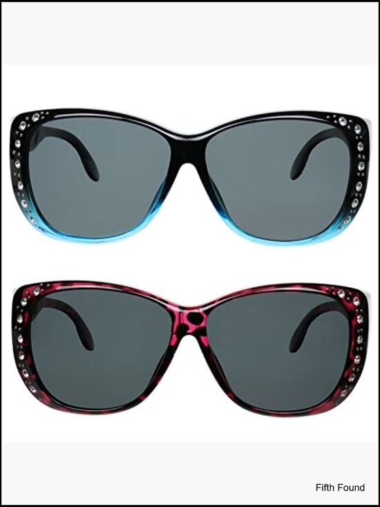 Fit Over Glasses Polarized UV Protection Sunglasses HD Vision Wrap Style main image 4